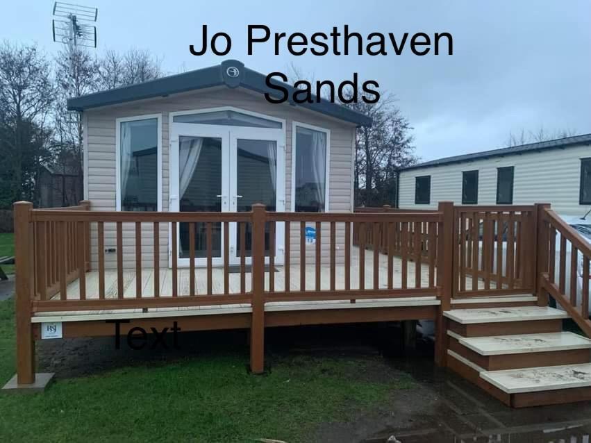 3 Bed Platinum Caravan Presthaven Sands برستاتين المظهر الخارجي الصورة